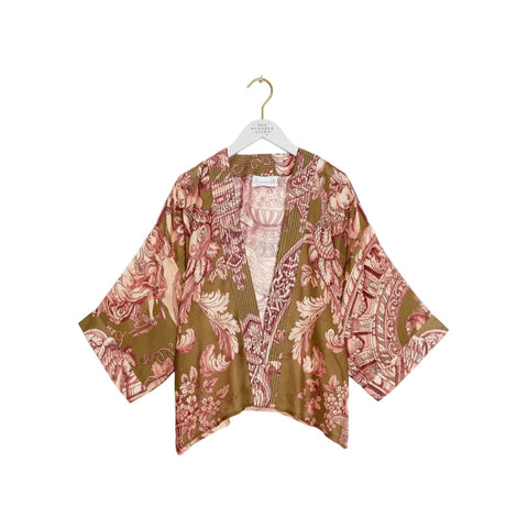 Kimono Jacket 'Angels Olive' by One Hundred Stars - Curated Living