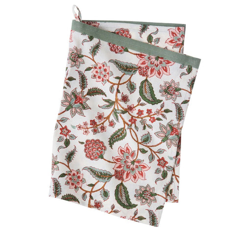 Kitchen Towel 'Divya Fern' Cotton by Bungalow of Denmark - Curated Living