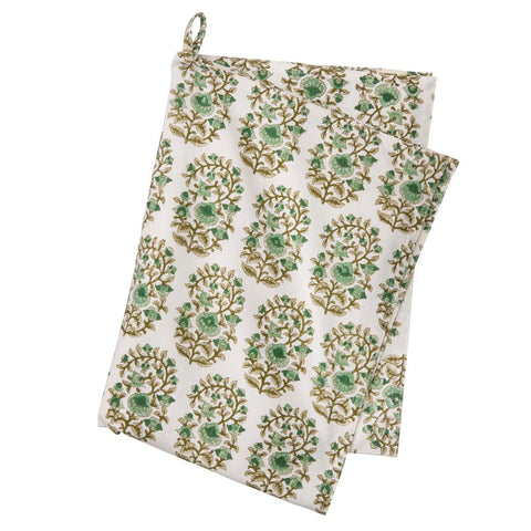 Kitchen Towel 'Mallika Fern' Cotton by Bungalow of Denmark - Curated Living