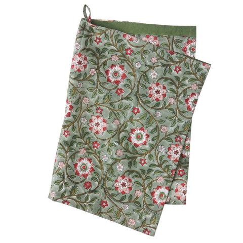 Kitchen Towel 'Roja Fern' Cotton by Bungalow of Denmark - Curated Living