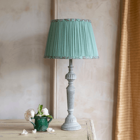 Lamp Base Constance Vintage White 13 cm - Curated Living