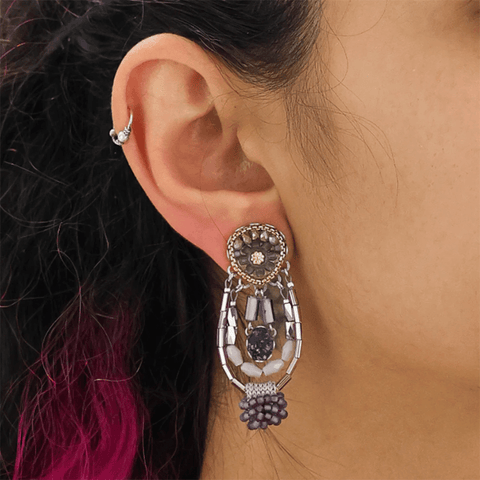 'Mid Season Set - Zambarau Earrings' by Ayala Bar - Curated Living