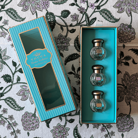 Mini Perfume Trio 'Garden Collection' Dabbers - Green Box by TOCCA - Curated Living