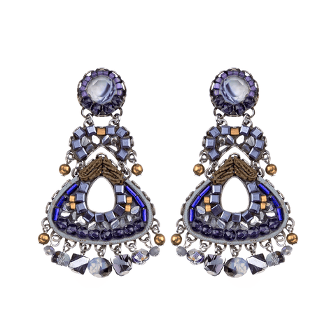 'Mystical Grape Set - Morik Earrings' by Ayala Bar - Curated Living