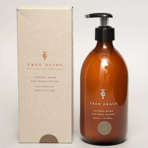Natural Hand and Body Lotion 'Fig No 1' by True Grace - Curated Living