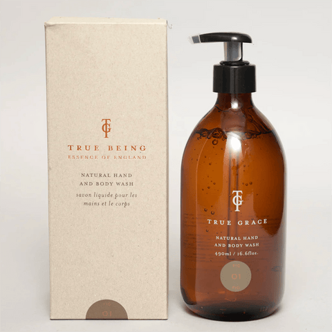 Natural Hand and Body Wash 'Fig No 01' by True Grace - Curated Living