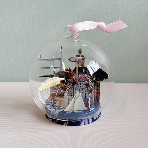 Nice The Map by Charlotte Bourrus. XSmall. - Curated Living