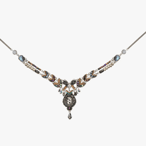 'Obsidian Set - Nocturne Necklace' by Ayala Bar - Curated Living