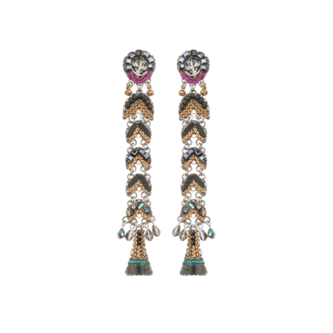 'Obsidian Set - Pitch Earrings' by Ayala Bar - Curated Living