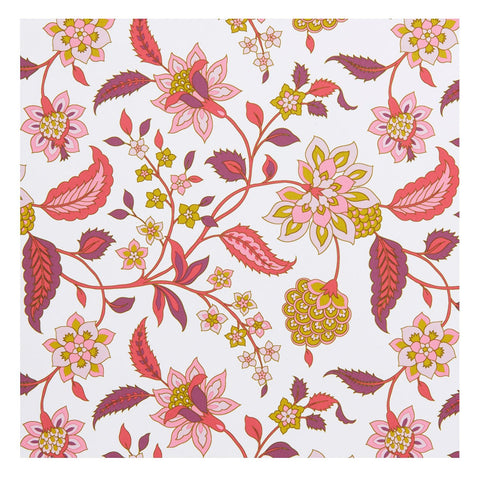 Paper Dinner Napkins 'Divya Cerise' by Bungalow of Denmark - Curated Living
