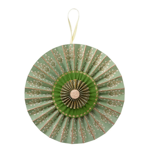 Paper Rosette 'Samira Artichoke' 26cm by Bungalow of Denmark - Curated Living