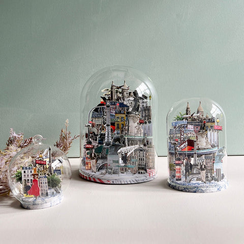 Paris The Map by Charlotte Bourrus. Small. - Curated Living