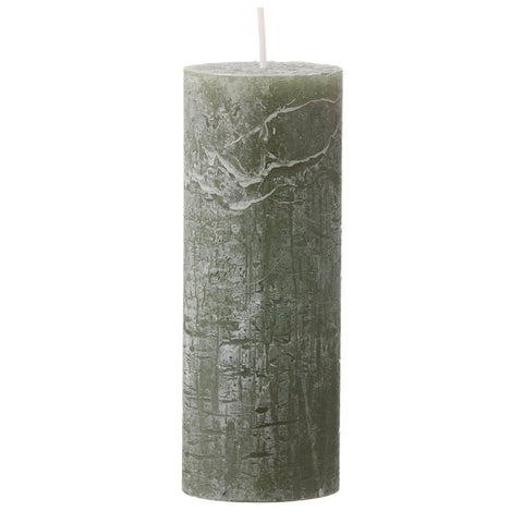 Pillar Candle 'Rustic Pine 18cm' by Bungalow of Denmark - Curated Living