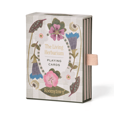 Playing Cards 'The Living Herbarium' by Roomytown UK - Curated Living