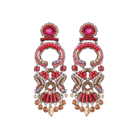 'Radical Red Set - Rood Earrings' by Ayala Bar - Curated Living