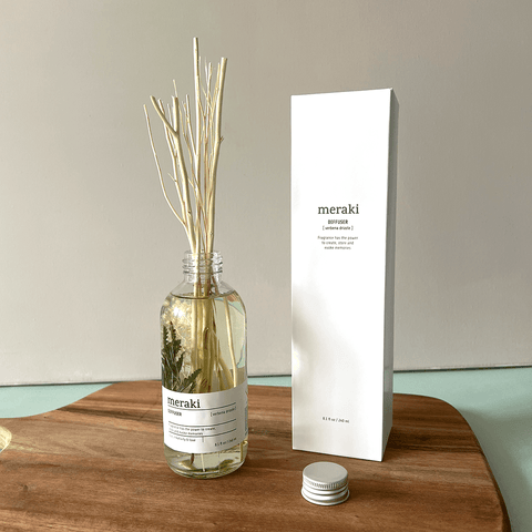 Reed Diffuser 'Verbena Drizzle' by Meraki of Denmark - Curated Living