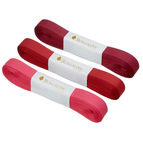 Ribbon Grosgrain 'Ruby 16mm' by Bungalow of Denmark - Curated Living