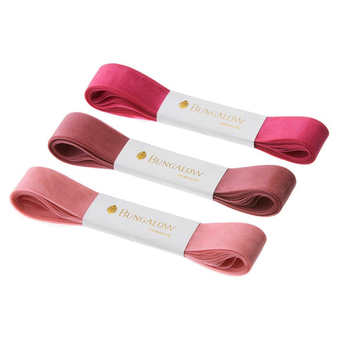 Ribbon Organza 'Fuchsia 22mm' by Bungalow of Denmark - Curated Living