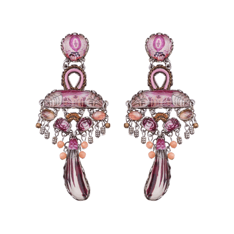 'Rose Embrace Set - Eden Earrings' by Ayala Bar - Curated Living