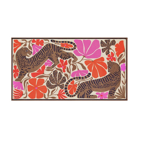 Scarf 100 'Panteo in Pink Rose' Inoui Editions - Curated Living
