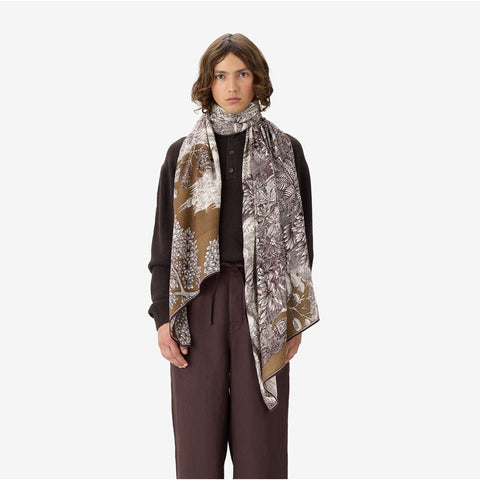 Scarf 100 'Piranesi in Natural' Inoui Editions - Curated Living
