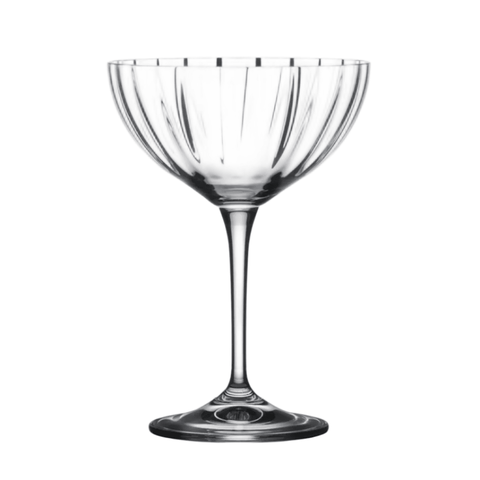Sensa 'Clear' Champagne Saucer Glasses - Set of Six by Costa Nova - Curated Living