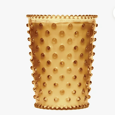 Simpatico 'Clove and Cedarwood' Hobnail Candle by Lovely & Luminous - Curated Living