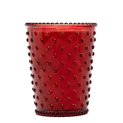 Simpatico 'Johnny Applespice 57' Hobnail Candle by Lovely & Luminous - Curated Living
