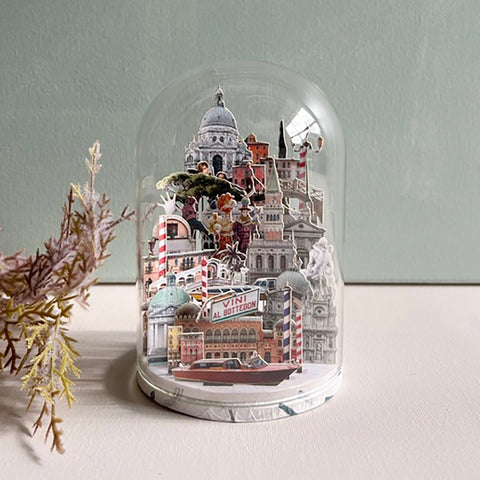 Small Glass Dome 'Venice' by Atelier Charlotte Bourrus - Curated Living