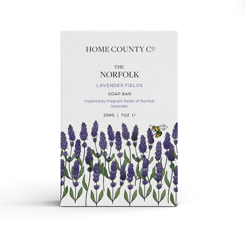 Soap Bar 'The Norfolk - Lavender Fields' by Home County Co - Curated Living