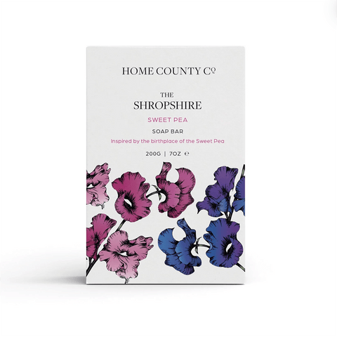 Soap Bar 'The Shropshire - Sweet Pea' by Home County Co - Curated Living