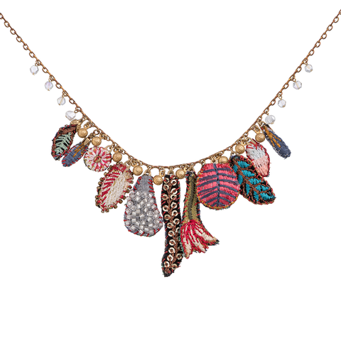 'Special Edition - Embroidered Garden Set - Necklace' by Ayala Bar - Curated Living