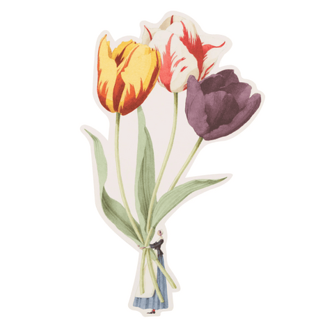 Table Top 'Tulip' Table Accents / Place Setting Cards Set of Twelve by Laura Stoddart - Curated Living