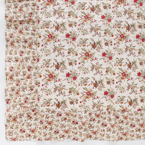 Tablecloth 'Prairie Floral Cream' by Projekti Tyyny - Curated Living