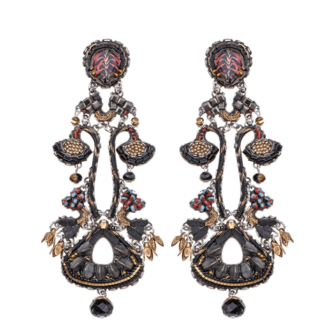 'Tiger Eye Set - Ashia Earrings' by Ayala Bar - Curated Living