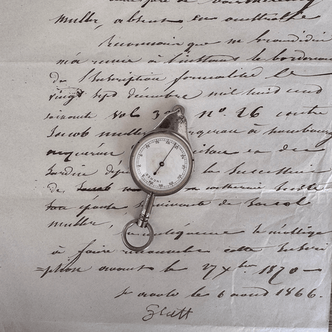 Vintage Map Mile Measurer - Curated Living