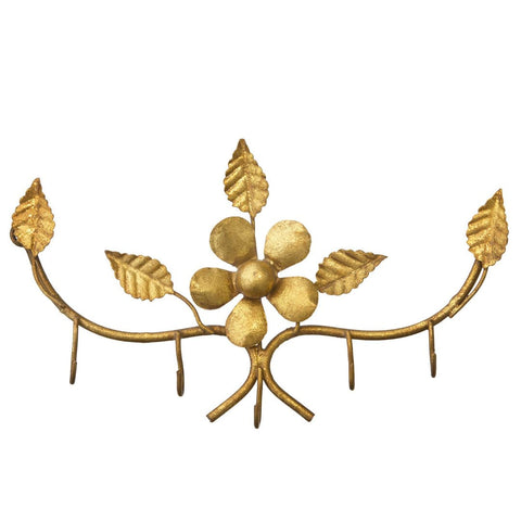 Wall Hanger 'Floral Golden - 5cm' by Bungalow of Denmark - Curated Living