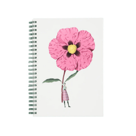 Wiro Notebook 'Cistus' A5 by Laura Stoddart - Curated Living