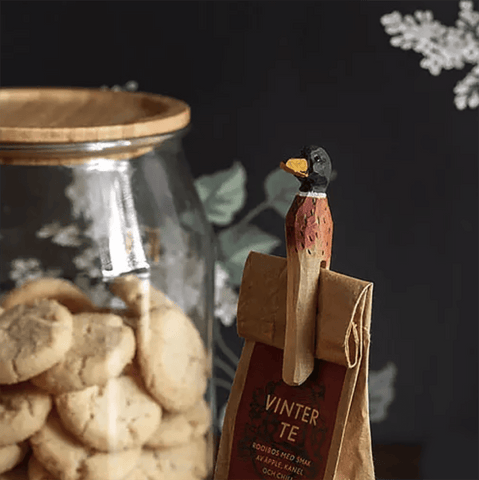 Wooden Peg 'Mallard Duck' by Wildlife Garden of Sweden - Curated Living