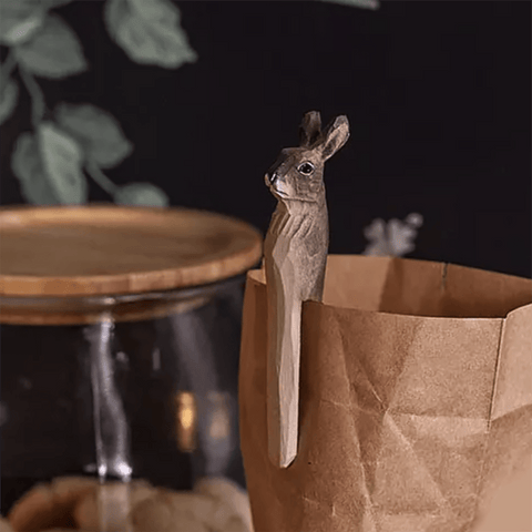 Wooden Peg 'Rabbit' by Wildlife Garden of Sweden - Curated Living