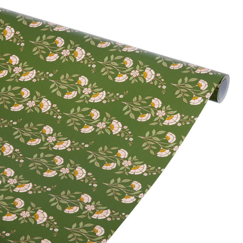 Wrapping Paper 'Calla Moss' 10m by Bungalow of Denmark - Curated Living