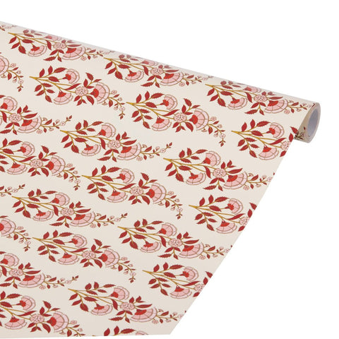 Wrapping Paper 'Calla Ruby' 10m by Bungalow of Denmark - Curated Living