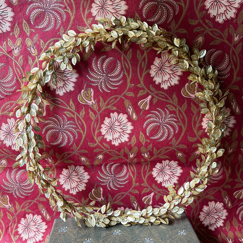 Wreath Beaded 'Clio Champagne' by Bungalow of Denmark - Curated Living