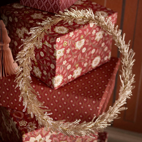 Wreath Beaded 'Mio Champagne' by Bungalow of Denmark - Curated Living