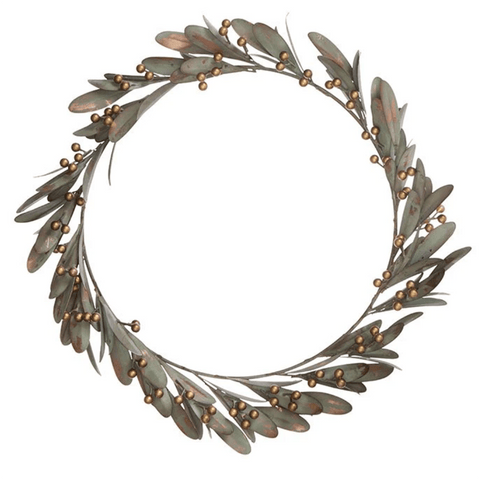 Wreath 'Goldberry Ming' by Bungalow - Curated Living