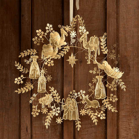 Wreath 'Holy Night' by Bungalow of Denmark - Curated Living