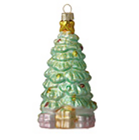 Xmas Ornament 'Tree Green' Hanging Decoration by Bungalow of Denmark - Curated Living