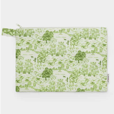 Zip Purse 'Collection Geranium No 1' by C.Atherley - Curated Living