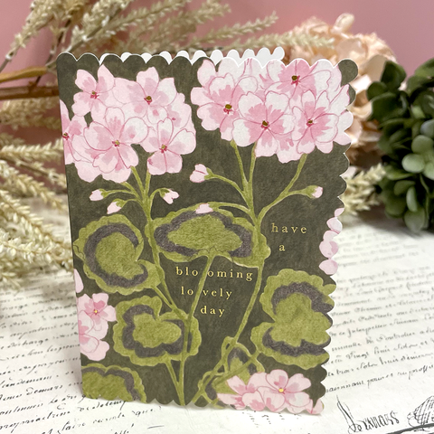 Wanderlust 'Have a Blooming Lovely Day' Greetings Card.