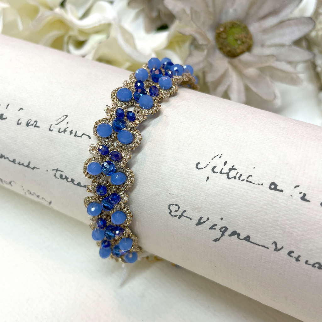Blue Verbasco Bracelet.